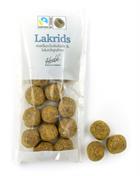 Fairtrade Lakrids med Mælkechokolade & Lakridspulver 100g